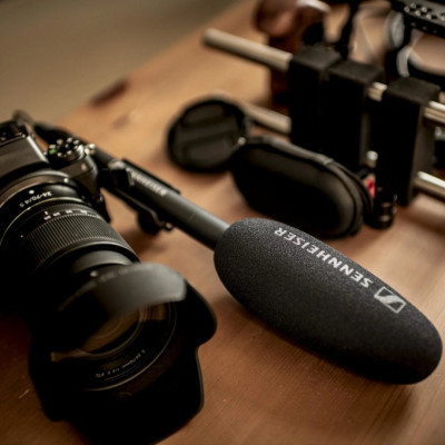 SENNHEISER MICROPHONE MKE 600 Microphone canon idéal pour l'emploi avec une caméra vidéo