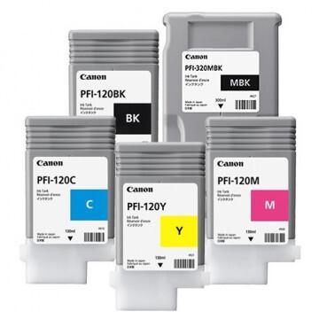 PACK 05 CARTOUCHES ORIGINAL CANON TRACEUR TM-350