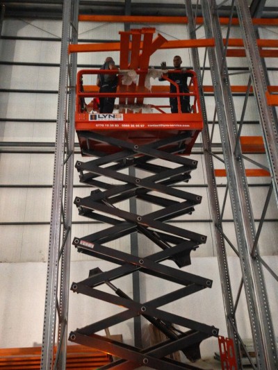 Location nacelle ciseau électrique 10/12/14m