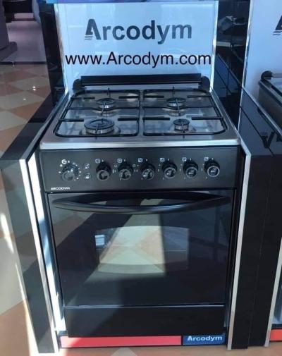 PROMO Cuisinière Arcodym 4feux catalyseur /tourne brche/ plateau /32000Da 