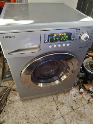 MACHINE A LAVER SAMSUNG 10/7 KG SILVER - WD10J6410AS/BS, Algérie