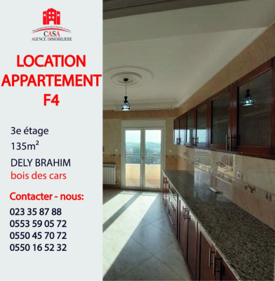 Rent Villa floor F4 Alger Dely brahim