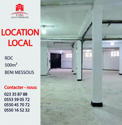 Rent Commercial Alger Beni messous