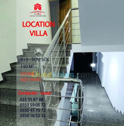 Rent Villa Alger Hydra