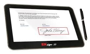 TABLETTE DE SIGNATURE ENSIGN 7