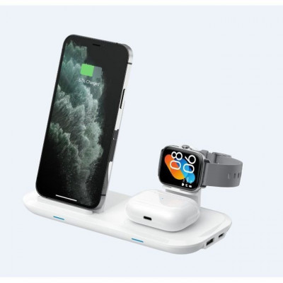 Havit Chargeur NFC Sans fil - WIRELESS STAND 3EN1 W3020 15W