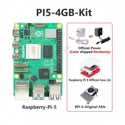 KIT Raspberry Pi 5 4 Go