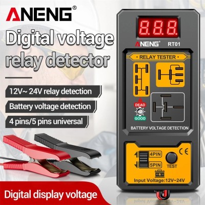 ANENG RT01 Testeur de Relais Automobile Digital & Outil de Diagnostic de Batterie