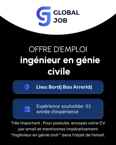 Ingénieur en génie civil 