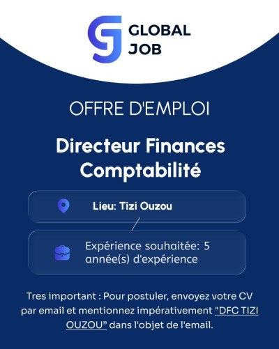 Directeur Finances Comptabilité