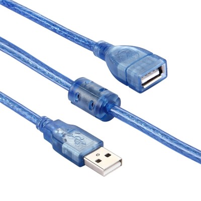 Câble USB Extension USB 2.0 Mâle / Femelle Avec Véritable Anneau Magnétique Blindé