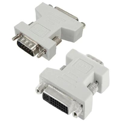 Adaptateur DVI-I (Dual Link) (F) vers VGA (M) 