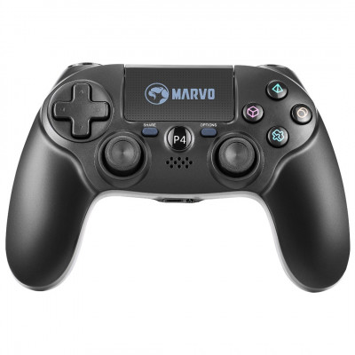 Manette Gaming Bluetooth Multi-Platform Pour Ps4 / PS3 / Windows GT-64 Marvo