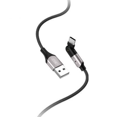 Câble de Charge USB - Type-C à tête rotative à 180deg Universel 2,4A 1.2m XO-NB176 