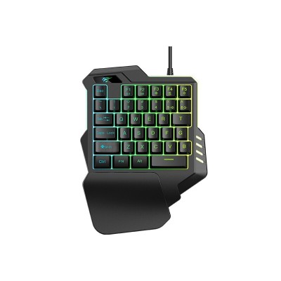 Clavier Gaming One-Hand Anti-Ghosting RGB GAMENOTE KB513L HAVIT