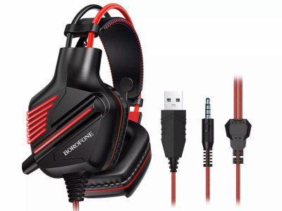 Casque Gaming Stereo Jack 3.5 mm pour Mobile Gaming / Laptop / PS4 BO101 Borofone
