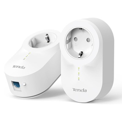 Kit adaptateur CPL de  passage Tenda PH6 Powerline gigabite AV 1000