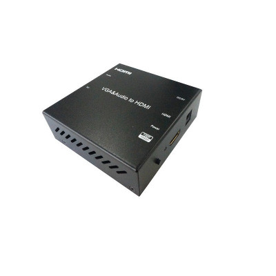 Convertisseur VGA & Audio vers HDMI 720P 1080P (Un seule sens VGA vers HDMI) 