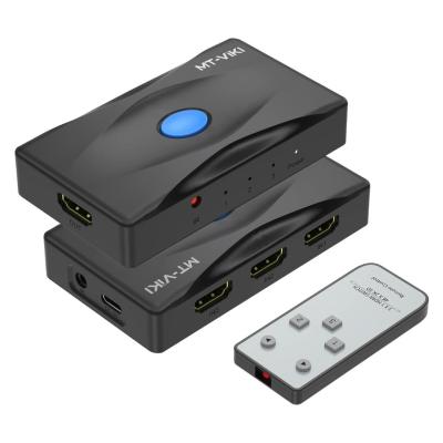 Switch (Commutateur) HDMI 3 Entrées vers 1 Sortie 4K 60 Hz MT-HD0301