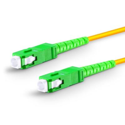 Cable (Jarretière) Fibre Optique SC-APC/SC-APC Simplex Monomode G657A2 3 mm - 5m