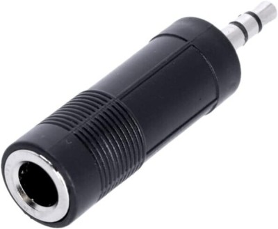 Adaptateur Stéréo Jack (6.35mm F) vers Mini-Jack (3.5mm M) - Son Haute Fidélité pour Casques