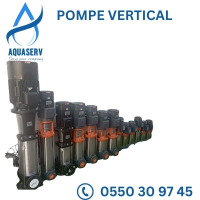 POMPE A EAU CENTRIFUGE MULTICELLULAIRE VERTICALE 