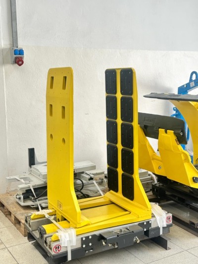 Pince à balle multi usage pour chariot elévateur 