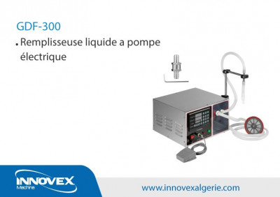 Remplisseuse liquide à pompe électrique de 20ml jusqu'à 17000ml-min 