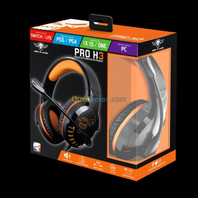 casque gaming spirit of gamer PRO-H3 SWITCH / ps5 / ps4 / pc