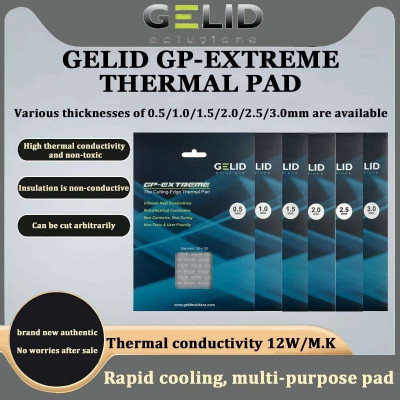 Gelid GP-EXTREME Thermal Pad Silicone Plaster Non-Conductive CPU/GPU Card Water Cooling Mat 80X40MM