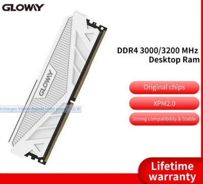 PROMO RAM DDR4 Gloway G1 série 16GB(8GBx2)3200MHz DIMM XMP 