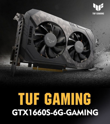 ASUS GeForce GTX 1660 SUPER TUF-GTX1660S-O6G-GAMING