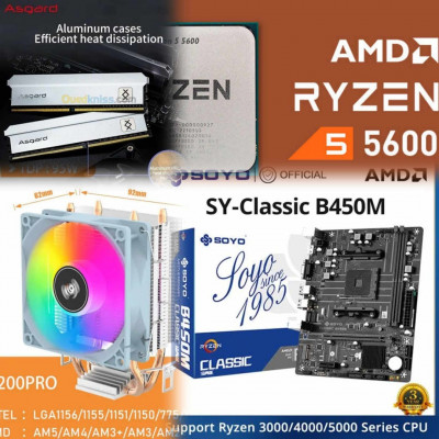 SOYO Motherboard Classic AMD B450M 