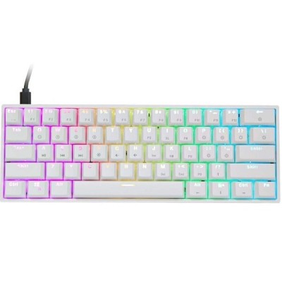 HOTSWAPABLE SWITCHES EPOMAKER S61 LITE RGB WHITE MECANIQUE