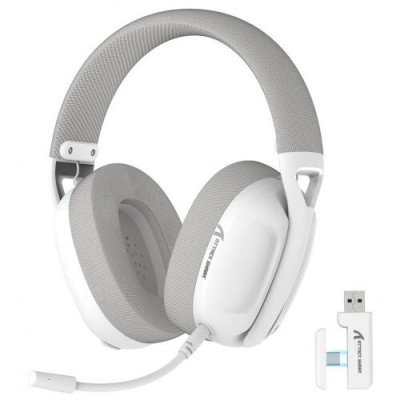 ATTACK SHARK L80 PRO TRI-MODE WHITE SANSFIL