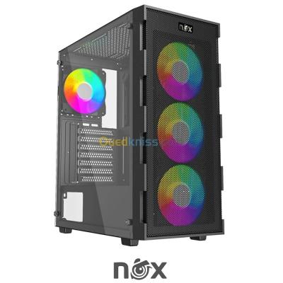 BOITIER NOX QUANTUM BLACK ARGB