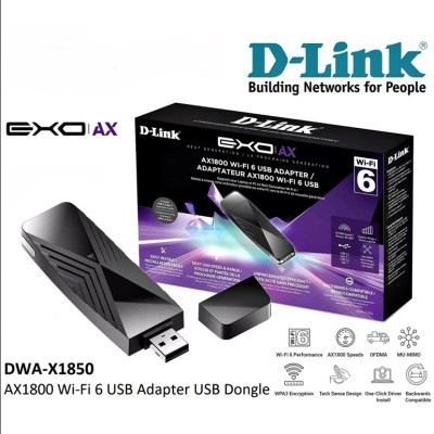 CLE WI-FI 6 D-LINK AX1800 USB ADAPTER DWA-X1850