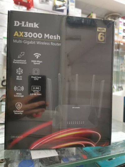 ROUTEUR D-LINK WI-FI 6 AX3000 MESH DIR-X3010