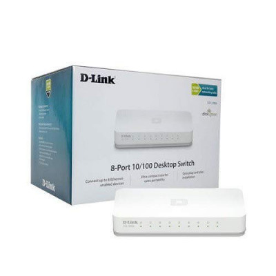 Switch D-LINK DES-1008C 8-Port 10/100