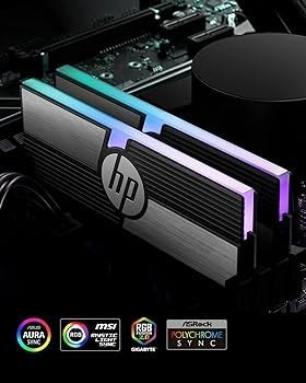 HP V10 RGB 32GB (2x16GB) Gaming RAM DDR4 3200MHz 