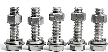 BOULON  ECROUS  RONDELLES   Tige filetée   INOX A2  304 / A4  316