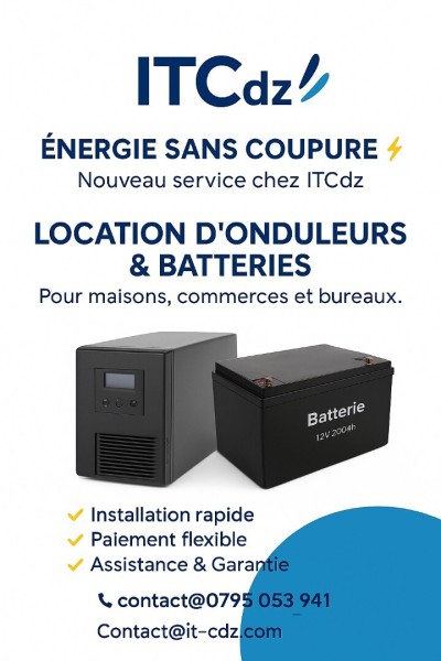 Onduleur Location Express By ITCDZ