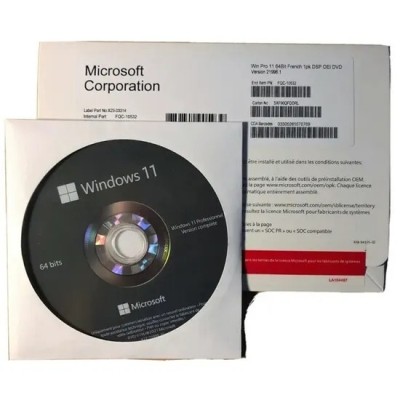 Licence windows 10  et windows 11 OEM PRO 