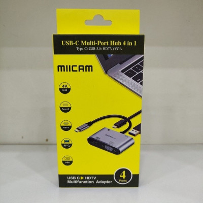 HUB USB-C MULTI PORT HUB 4 in 1