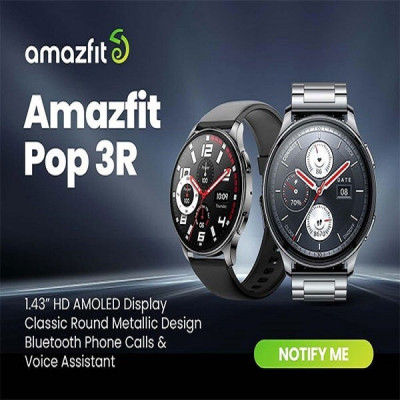 hommes-smart-watch-amazfit-montre-connectee-pop-3r-android-et-ios-plus-de-100-modes-sportifs-amoled-ain-naadja-alger-algerie