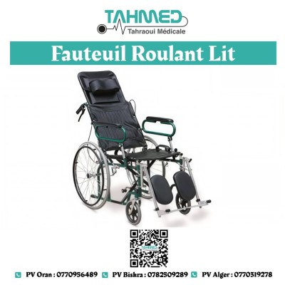Fauteuil roulant lit