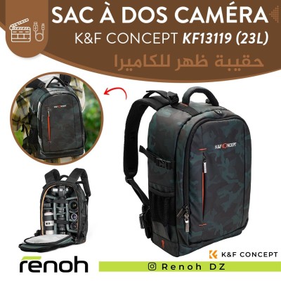 Sac À Dos Caméra K&F CONCEPT KF13119 (23L)