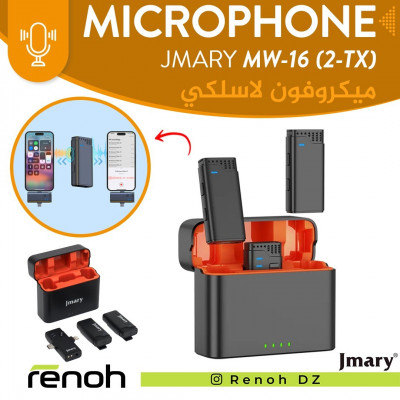 Microphone Sans-Fil JMARY MW-16 (2-TX)