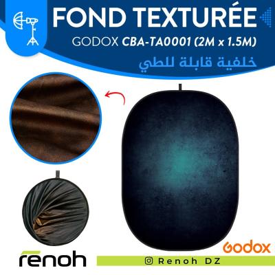 Fond Texturée GODOX BLEU TEXTURE CBA-TA0001 (2m x 1.5m)