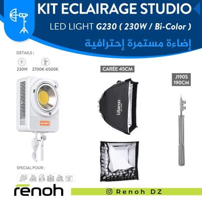 Kit Eclairage Studio LED LIGHT G230 ( 230W / Bi-Color )